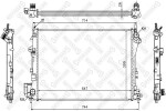 STELLOX Radiaator,  mootorijahutus 10-26002-SX