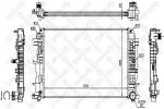 STELLOX Radiaator,  mootorijahutus 10-26552-SX