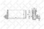 STELLOX Salongi radiaator / soojusvaheti 10-35047-SX