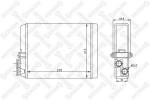 STELLOX Salongi radiaator / soojusvaheti 10-35087-SX