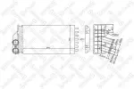 STELLOX Salongi radiaator / soojusvaheti 10-35103-SX