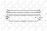 STELLOX Kompressoriõhu radiaator 10-40174-SX