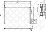 STELLOX Kondensaator, kliimaseade 10-45001-SX