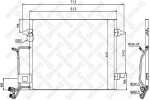 STELLOX Kondensaator, kliimaseade 10-45024-SX