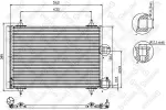 STELLOX Kondensaator,  kliimaseade 10-45057-SX