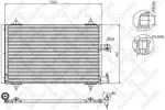 STELLOX Kondensaator,  kliimaseade 10-45064-SX