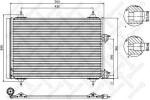 STELLOX Kondensaator, kliimaseade 10-45145-SX