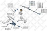 STELLOX Roolilati kaitsekumm / tolmukate 14-17022-SX