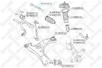 STELLOX Sisemine rooliots,  roolivarras 55-00168-SX