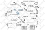 STELLOX Рычаг независимой подвески колеса,  подвеска колеса 57-53076-SX
