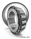SKF 33118 / 90x150x45, bearing tapered roller bearing (1pc t3de090, temperature range -30/120°c)