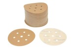 kuld paber abrasiivne: lihvketas, takjakinnitusega, arv auku: 7, .: P220, läbimõõt - mõõdud:150mm, värv: beez, pakend 100 tk