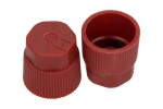  CP-666 / air conditioning service valve cover / red 16mm/m10x1.25 / r134a high pressure