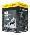 Silkolene 4t моторное масло 10w40 Silkolene Super 4 5л 4т биоразлагаемый пакет, api sl jaso ma-2 полусинтетика
