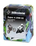 (PL) mootoriõli 4T 4T SILKOLENE Super 4 SAE 20W50 4l SL JASO MA-2 Semi-sünteetiline bio-degradable pakend
