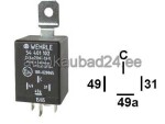 Suunarelee 24V 4-klemmiga. 49 - C - 31 - 49a