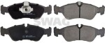 SWAG Piduriklotsi komplekt,  ketaspidur 10 91 6160