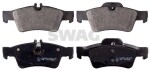 SWAG Piduriklotsi komplekt,  ketaspidur 10 91 6451