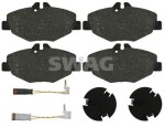 SWAG Piduriklotsi komplekt,  ketaspidur 10 91 6452