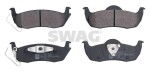 SWAG Piduriklotsi komplekt,  ketaspidur 14 11 6339