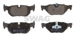 SWAG Piduriklotsi komplekt,  ketaspidur 20 91 6533