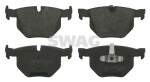 SWAG Piduriklotsi komplekt,  ketaspidur 20 91 6587