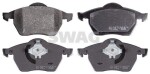 SWAG Piduriklotsi komplekt,  ketaspidur 30 91 6338