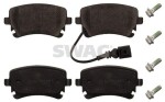 SWAG Piduriklotsi komplekt,  ketaspidur 30 91 6860