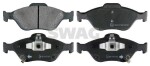 SWAG Piduriklotsi komplekt,  ketaspidur 33 10 6452