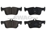 SWAG Piduriklotsi komplekt,  ketaspidur 33 10 6550