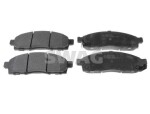 SWAG Piduriklotsi komplekt,  ketaspidur 33 10 6554