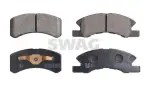 SWAG Piduriklotsi komplekt,  ketaspidur 33 10 7518