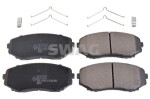 SWAG Piduriklotsi komplekt,  ketaspidur 33 10 7546