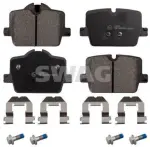 SWAG Piduriklotsi komplekt,  ketaspidur 33 10 7556