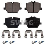 SWAG Piduriklotsi komplekt,  ketaspidur 33 10 7592