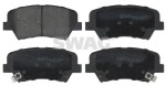 SWAG Piduriklotsi komplekt,  ketaspidur 33 10 7626