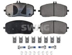 SWAG Piduriklotsi komplekt,  ketaspidur 33 10 7651