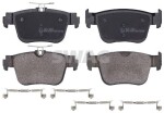 SWAG Piduriklotsi komplekt,  ketaspidur 33 10 9109