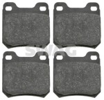 SWAG Piduriklotsi komplekt,  ketaspidur 40 91 6155