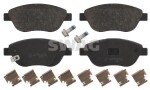 SWAG Piduriklotsi komplekt,  ketaspidur 40 91 6630