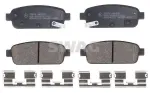 SWAG Piduriklotsi komplekt,  ketaspidur 40 91 6894