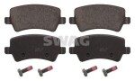 SWAG Piduriklotsi komplekt,  ketaspidur 50 91 6625