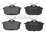 SWAG Piduriklotsi komplekt,  ketaspidur 55 91 6207