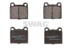 SWAG Piduriklotsi komplekt,  ketaspidur 55 91 6231