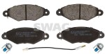 SWAG Piduriklotsi komplekt,  ketaspidur 60 91 6441