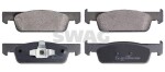 SWAG Piduriklotsi komplekt,  ketaspidur 60 91 6965