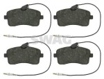 SWAG Piduriklotsi komplekt,  ketaspidur 62 91 6547