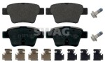 SWAG Piduriklotsi komplekt,  ketaspidur 62 91 6813