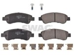 SWAG Piduriklotsi komplekt,  ketaspidur 62 91 6814