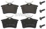 SWAG Piduriklotsi komplekt,  ketaspidur 62 91 6831